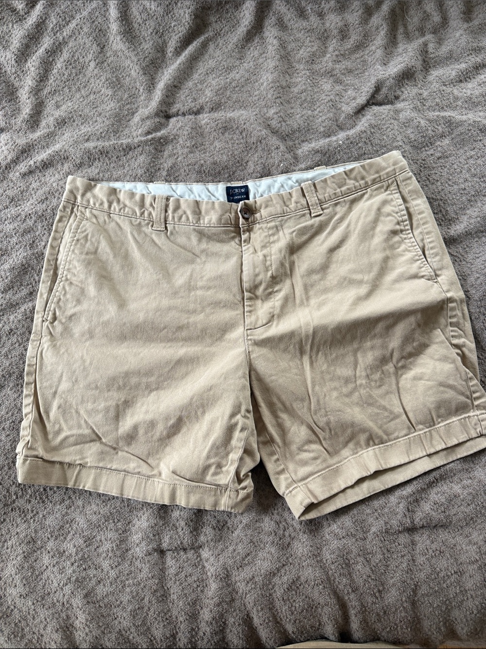 J. Crew Tan Khaki Chino Bermuda Shorts